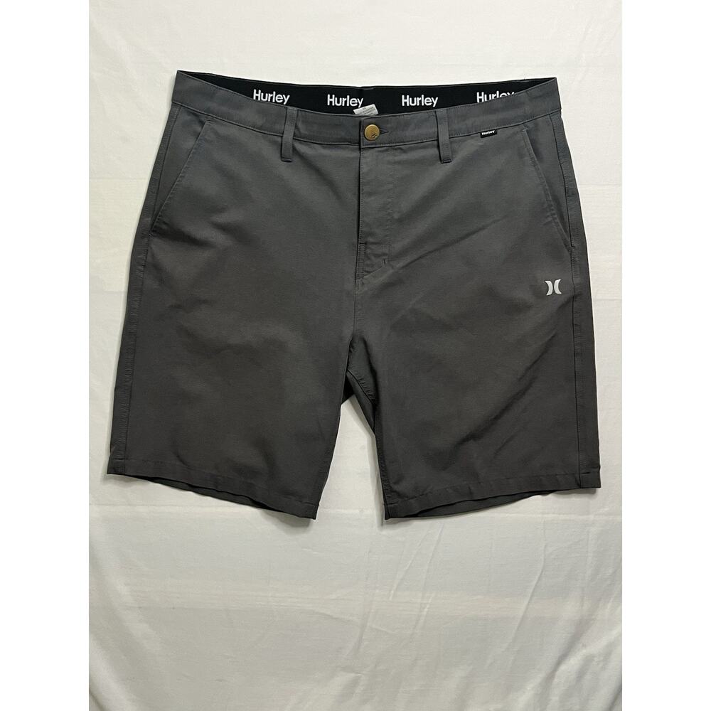 Hurley Men’s Hybrid Walk Shorts Gray Size 36 Performance Stretch